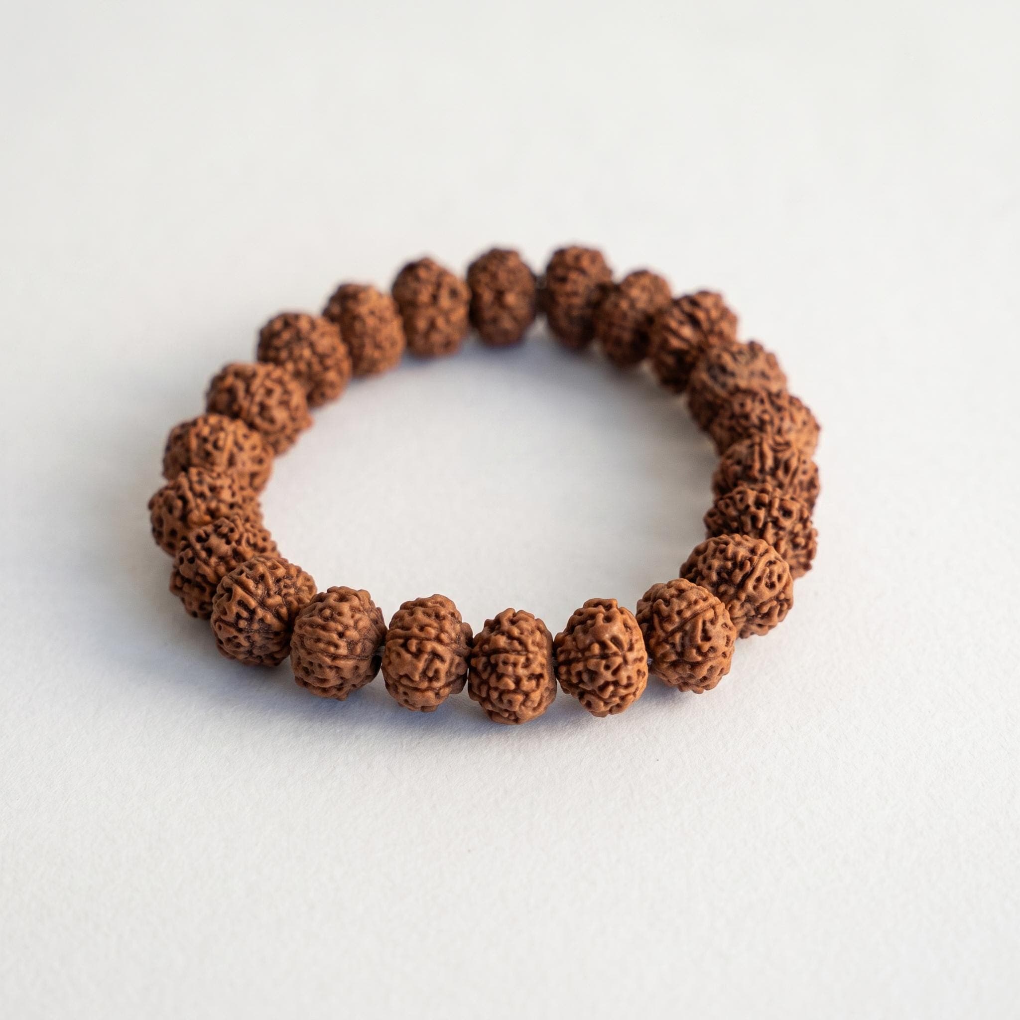 Genuine Nepal 5-6-7 Mukhi Rudraksha Bracelet, Trinity Synergy, Spiritual Gift view 1