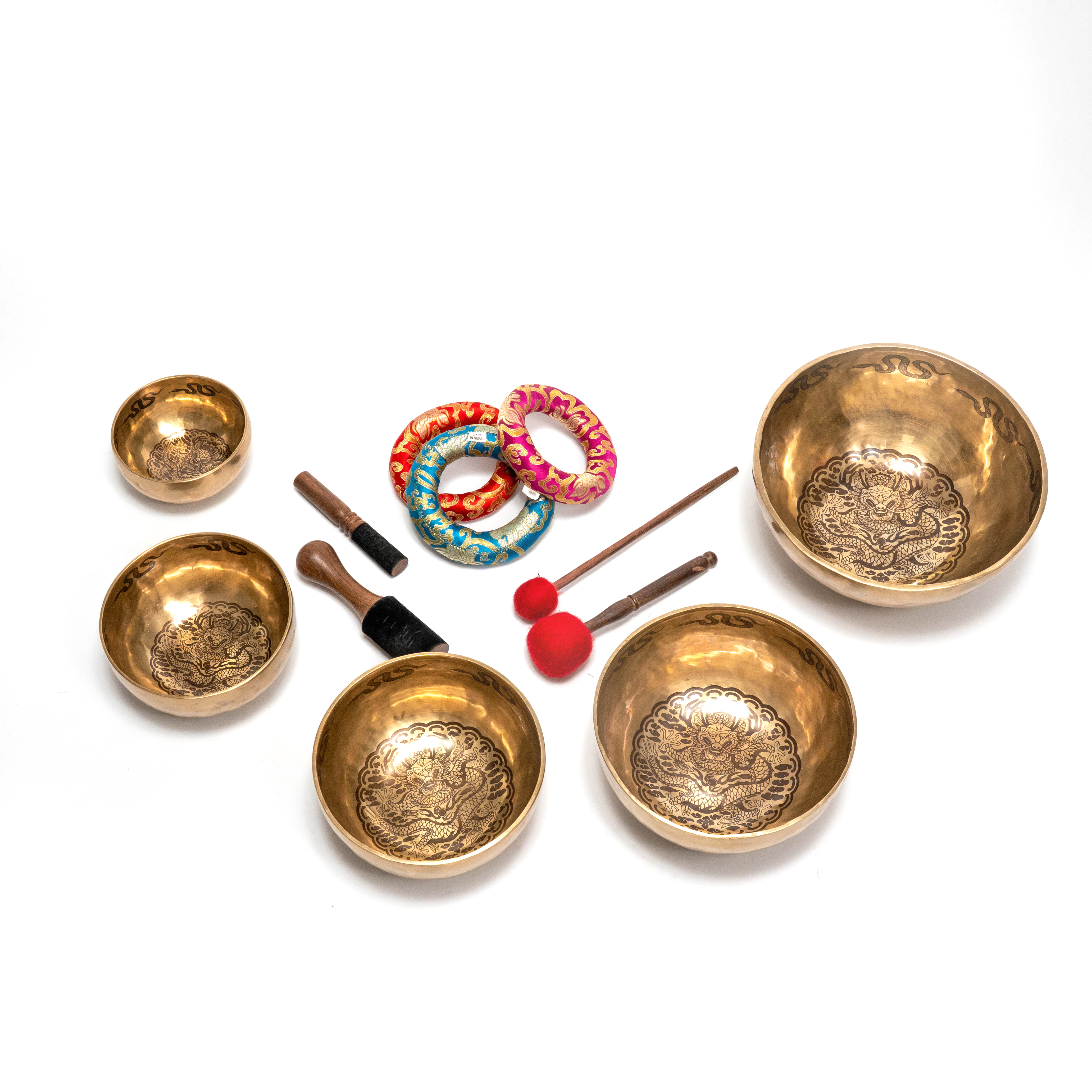 Dragon Series Singing Bowl Set gallery 5